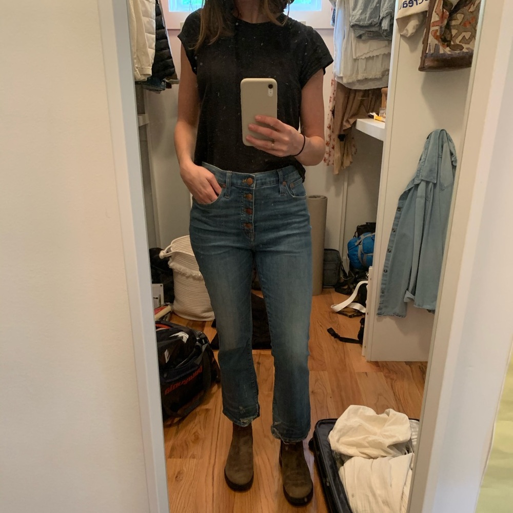 Madewell Cali Demi-Boot Jeans